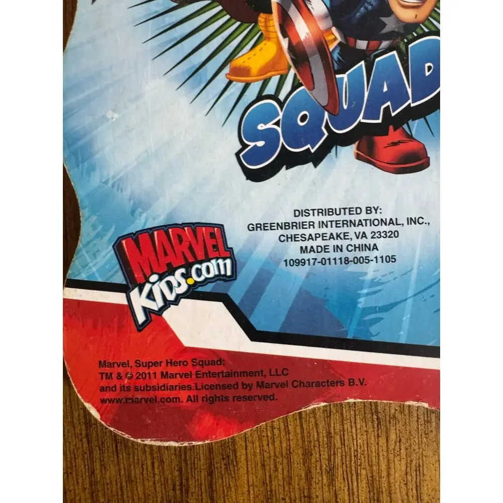Marvel Super Hero Squad Shaped Book Lot 2 Spider-Man Wolverine Bendon 2011